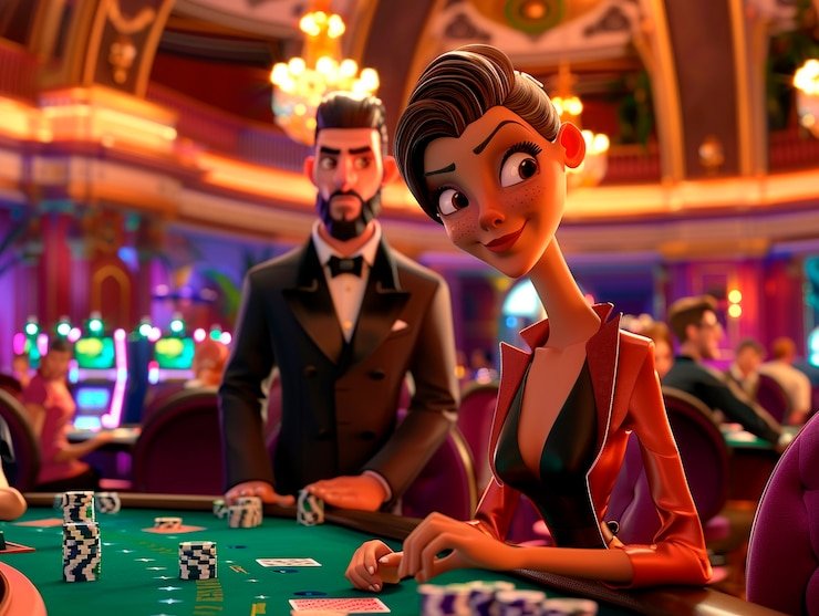 Meja dealer hidup beo 138 untuk Blackjack, Roulette, dan Baccarat